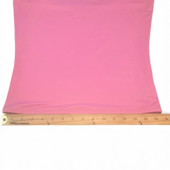 The Workshop Tank Top Bundle Size Large Pink And White Square Neckline Stretch - Picture 14 of 14